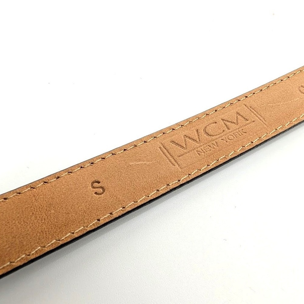 WCM New York Womens Small Dark Brown Italian Calfskin Belt - Picture 4 of 7